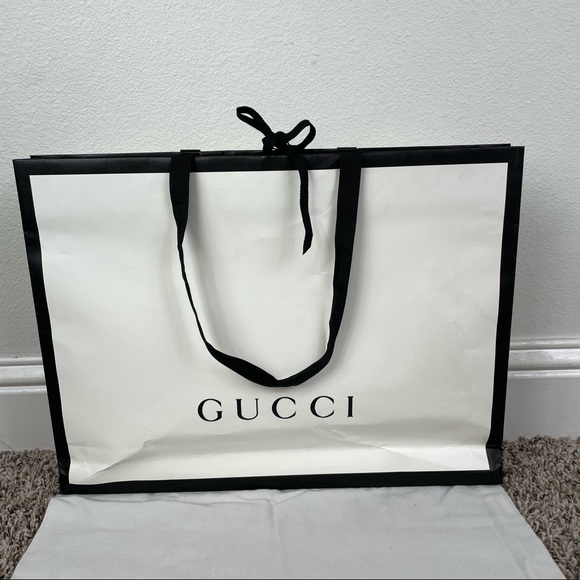 Gucci Accessories Gucci Paper Bag Poshmark